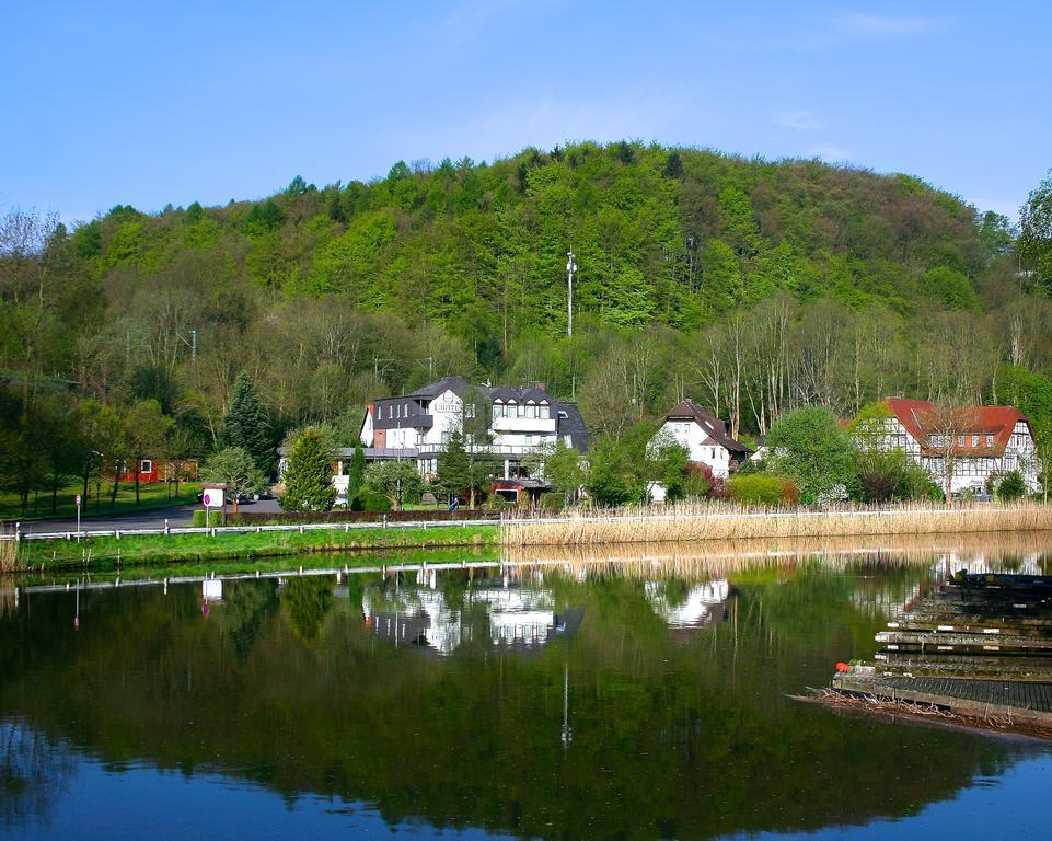 Flux-Biohotel Werratal Hannoversch Münden Exterior foto