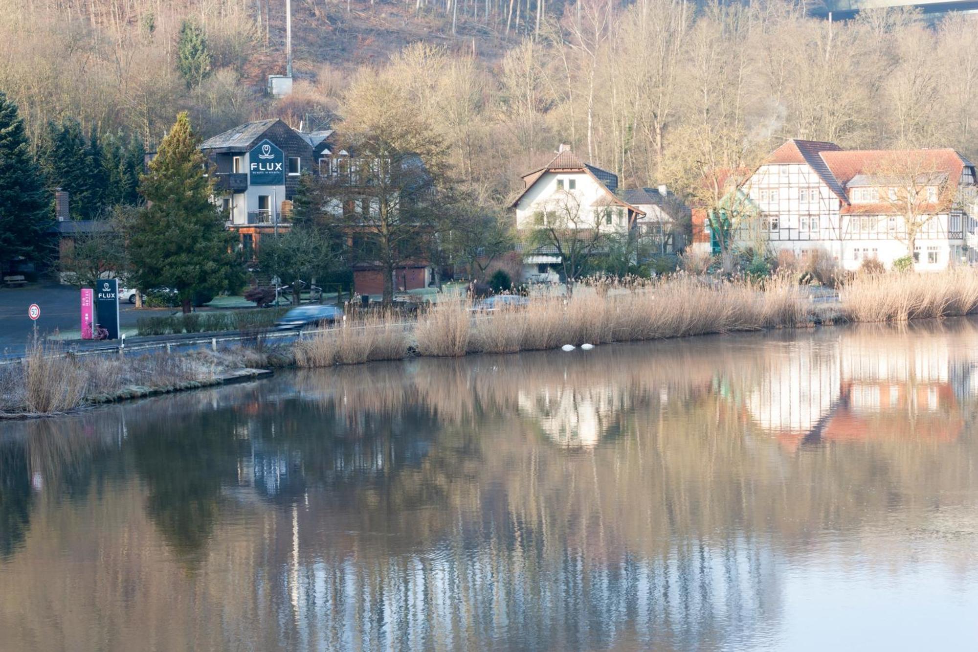 Flux-Biohotel Werratal Hannoversch Münden Exterior foto